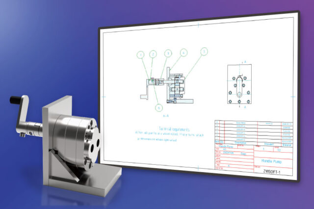 ZWCAD MFG Makine Tasarımı için En iyi Çözüm