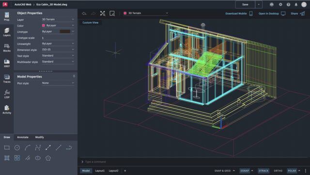 AutoCAD Web: DWG Dosyalarını Görüntülemek için Güvenilir Çözüm
