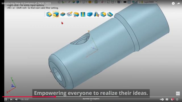 ZW3D 2025’teki AI özelliklerini keşfedin