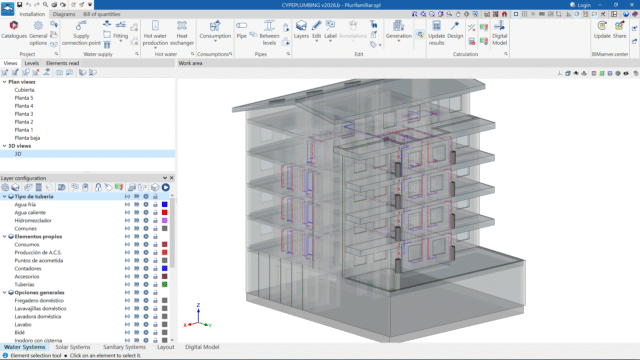 Sıhhi Tesisat Sistemleri için Tasarım Programı
